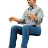 Tamiya 1/14 Tractor Truck Driver Figure Model Kit