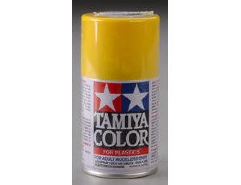 Tamiya TS-16 Gloss Yellow Acrylic Spray Paint