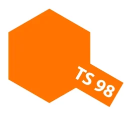 Tamiya TS-98 Pure Orange Acrylic 100ml Spray Paint