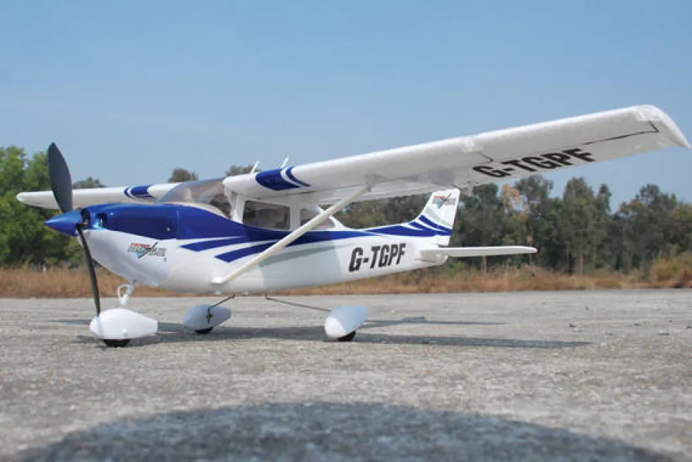 Top Gun Park Flite RC Cessna 182 Skylane RTF Mode 2