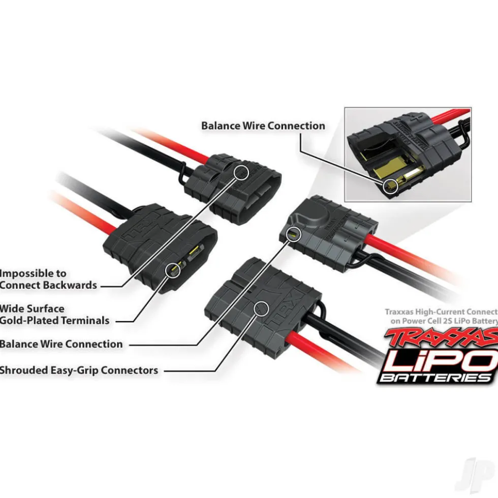 Traxxas LiPo 4S 6700mAh 14.8V 25C iD Power Cell Battery (TRX Plug)