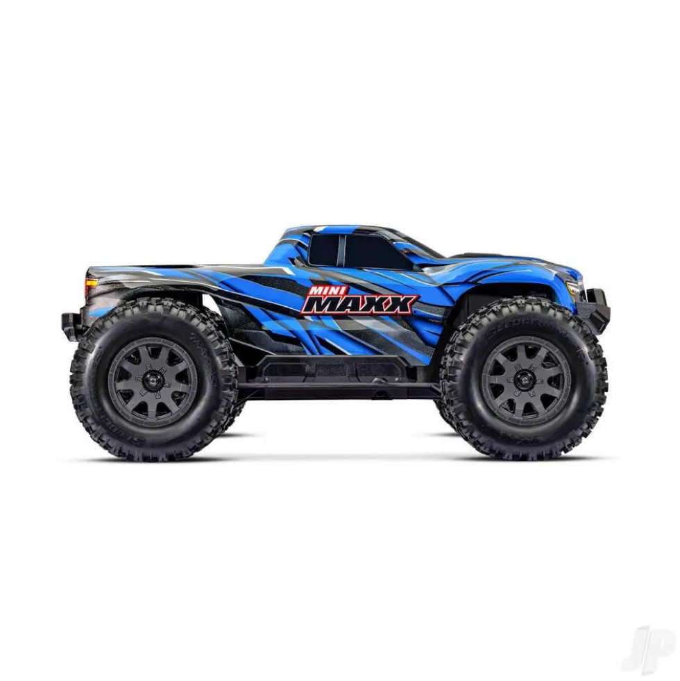 Traxxas RC 1/10 Mini Maxx BL-2S 4WD Blue RTR Monster Truck