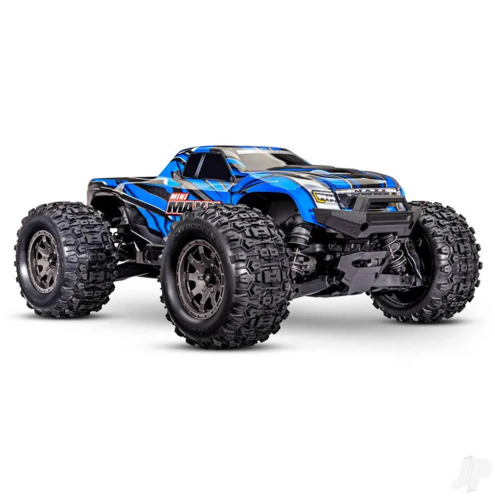 Traxxas RC 1/10 Mini Maxx BL-2S 4WD Blue RTR Monster Truck