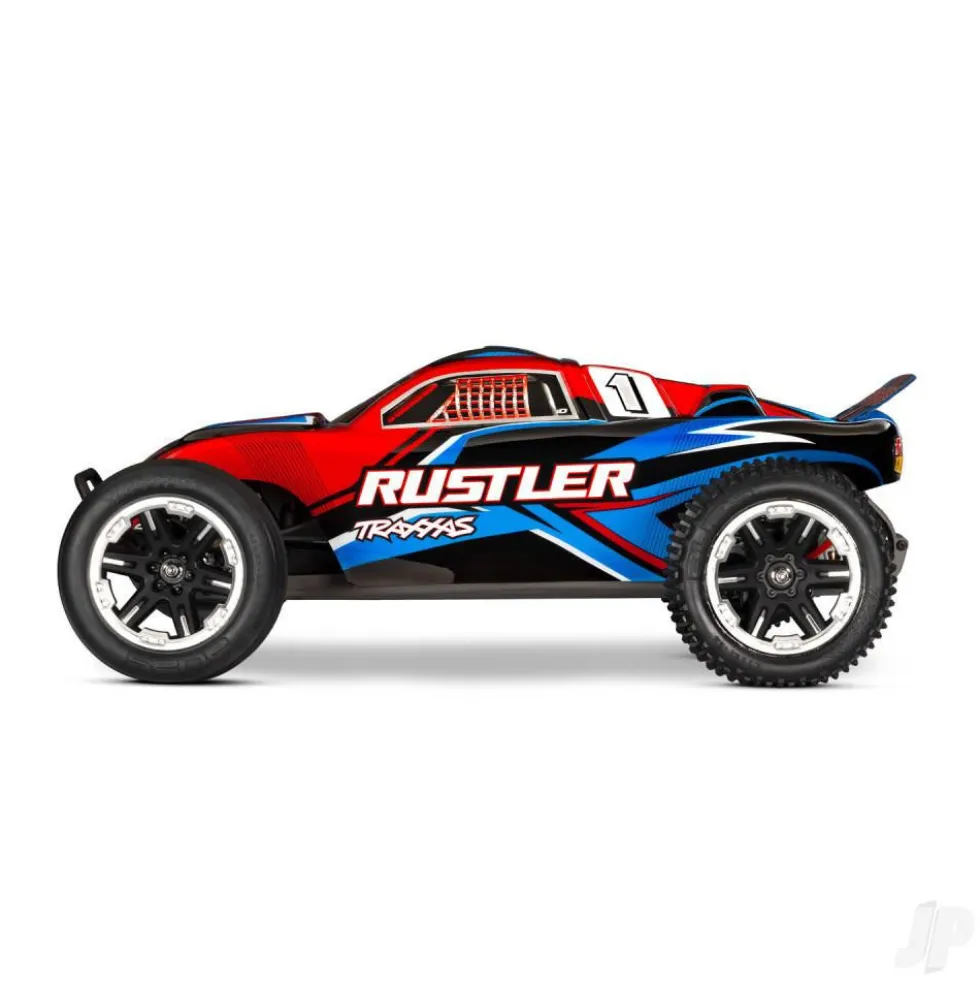 Traxxas 1/10 RC Rustler HD 2WD RTR Electric Stadium Truck 2.4GHz RTR
