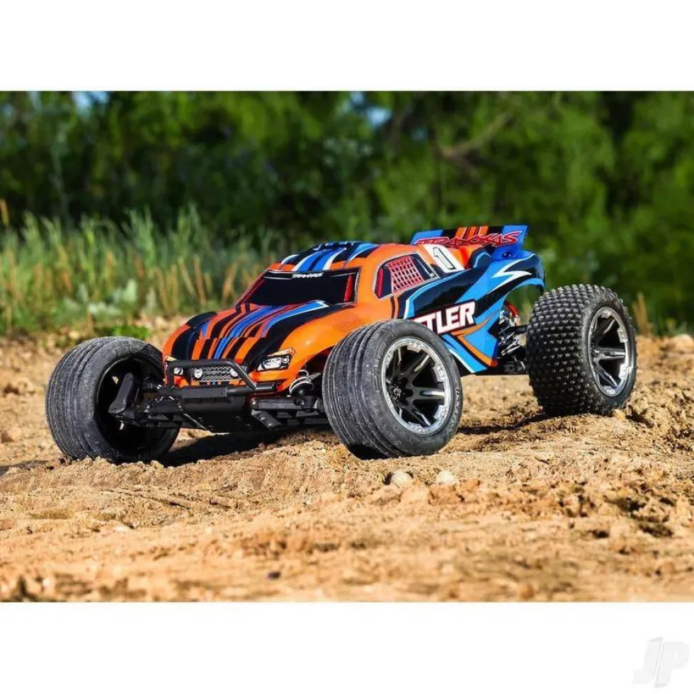 Traxxas 1/10 RC Rustler HD 2WD RTR Electric Stadium Truck 2.4GHz RTR