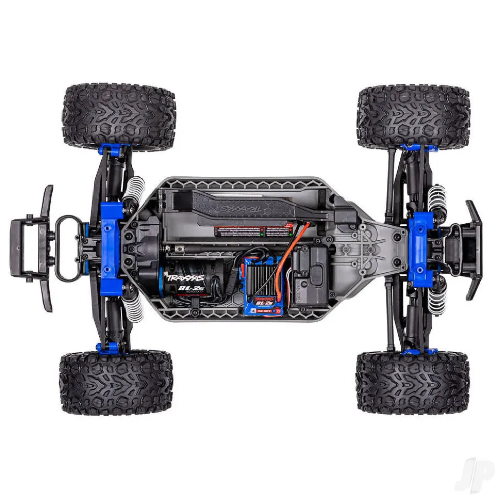 Traxxas 1/10 RC Rustler 4x4 4WD RTR Brushless Electric Stadium Truck