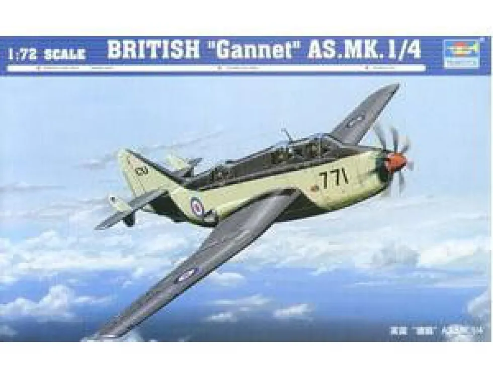 Trumpeter 1/72 Fairey Gannet AS Mk.1/4 Sqn RNAS Culdrose