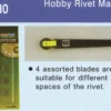 Trumpeter Master Tools Rivet Maker with 4 Blades