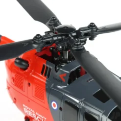 Twister BO-105 Scale 250 Flybarless Helicopter with 6-Axiz Stabilisation and altitude Hold (Grey/Red)