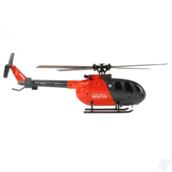 Twister BO-105 Scale 250 Flybarless Helicopter with 6-Axiz Stabilisation and altitude Hold (Grey/Red)