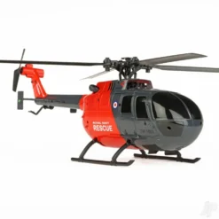 Twister BO-105 Scale 250 Flybarless Helicopter with 6-Axiz Stabilisation and altitude Hold (Grey/Red)