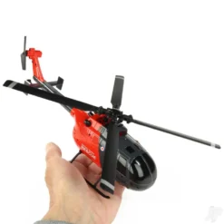Twister BO-105 Scale 250 Flybarless Helicopter with 6-Axiz Stabilisation and altitude Hold (Grey/Red)