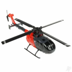 Twister BO-105 Scale 250 Flybarless Helicopter with 6-Axiz Stabilisation and altitude Hold (Grey/Red)
