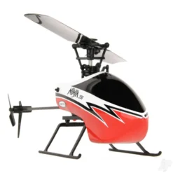 Twister Ninja 250 Flybarless Helicopter with 6-Axiz Stabilisation and altitude Hold (red)