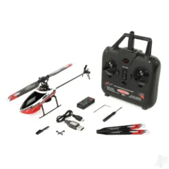 Twister Ninja 250 Flybarless Helicopter with 6-Axiz Stabilisation and altitude Hold (red)