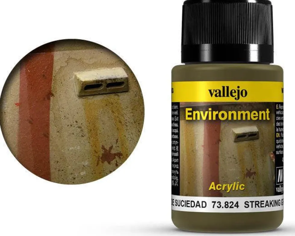 Vallejo Acrylic Weathering Effects 40ml Streaking Grime