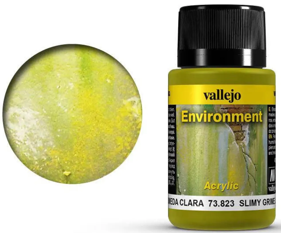 Vallejo Acrylic Weathering Effects 40ml Slimy Grime Light