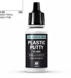 Vallejo Model Color 400 17ml Plastic Putty
