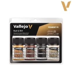 Vallejo Pigments Set - Dust & Dirt