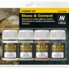 Vallejo Pigments Set - Stone & Cement