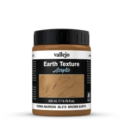 Vallejo Acrylic Stone Textures 200ml Brown Earth