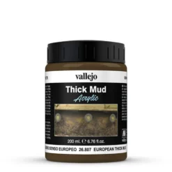 Vallejo Acrylic Weathering Effects 200ml European Thick Mud