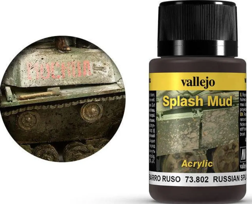Vallejo Acrylic Weathering Effects 40ml Russian Splash Mud