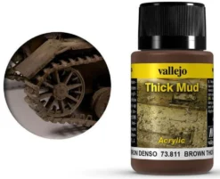 Vallejo Acrylic Weathering Effects 40ml Brown Thick Mud