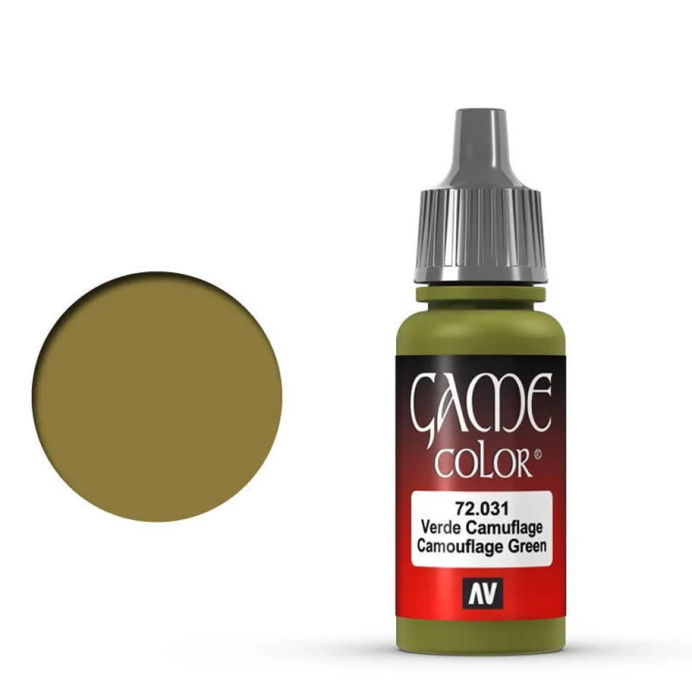 Vallejo 17ml Game Color 031 Camouflage Green