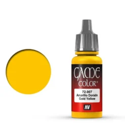 Vallejo 17ml Game Color 007 Gold Yellow