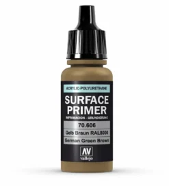 Vallejo Model Air 70606 17ml Green Brown (RAL 8000) Primer