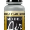 Vallejo Model Air 407 17ml Sky Grey Matt Acrylic