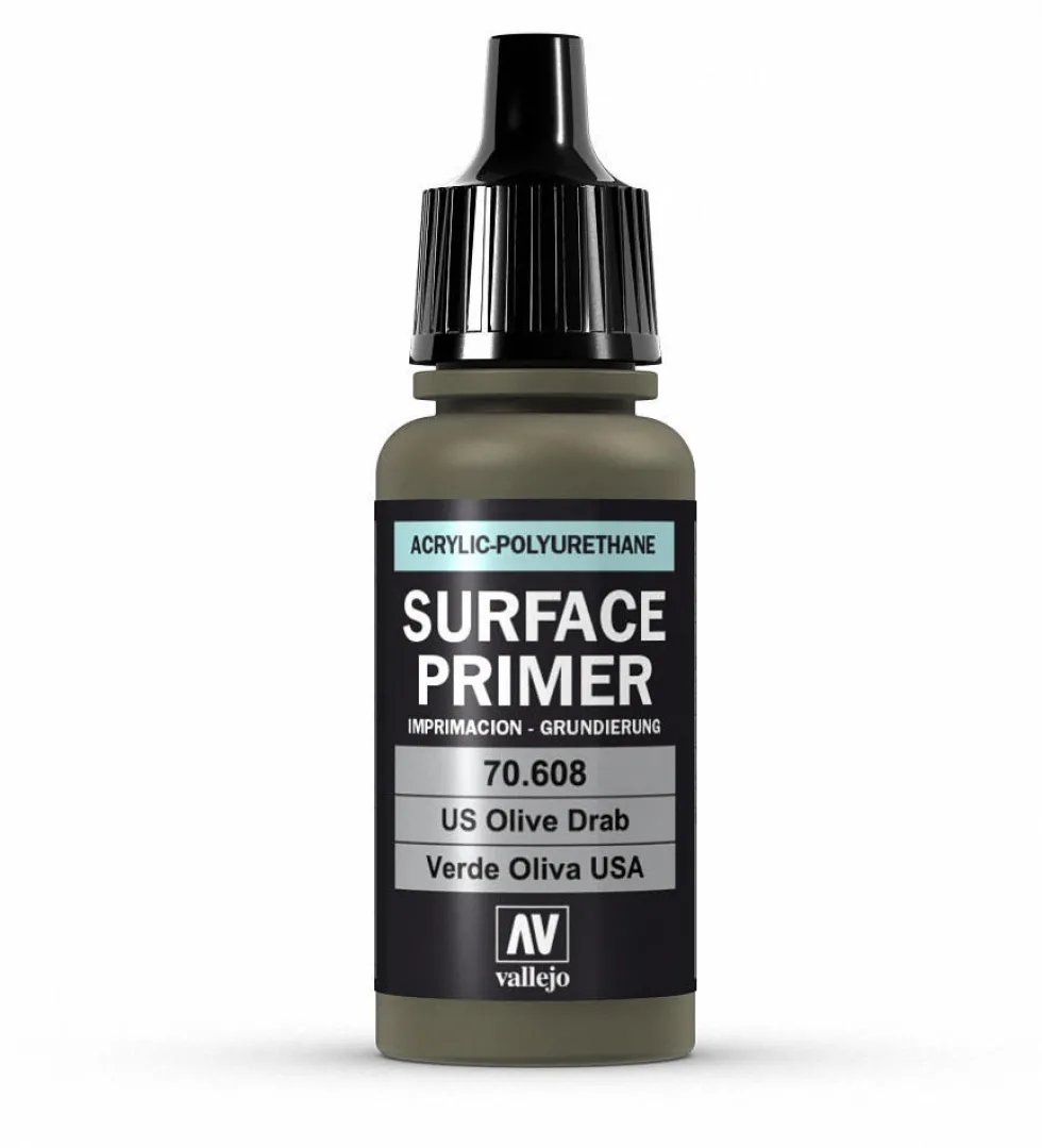 Vallejo Model Air 70608 17ml US Olive Drab Primer