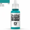 Vallejo Model Color 808 17ml Blue-Green Matt Acrylic