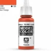 Vallejo Model Color 956 17ml Clear Orange Matt Acrylic Paint