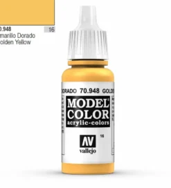 Vallejo Model Color 948 17ml Golden Yellow Matt Acrylic