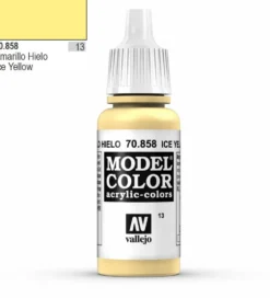 Vallejo Model Color 858 17ml Ice Yellow Matt Acrylic Paint