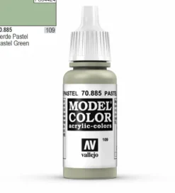 Vallejo Model Color 885 17ml Pastel Green Matt Acrylic Paint