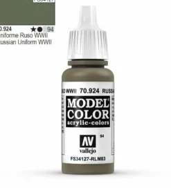 Vallejo Model Color 924 17ml Russian Uniform WW2 Matt Acrylic