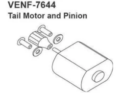 Venom Tail Motor & Pinion