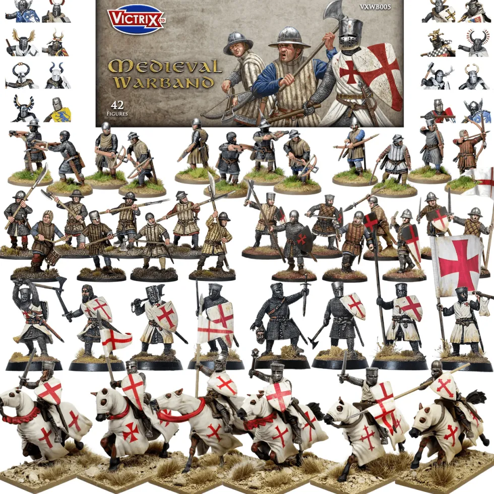 Victrix 28mm Warbands - Medieval
