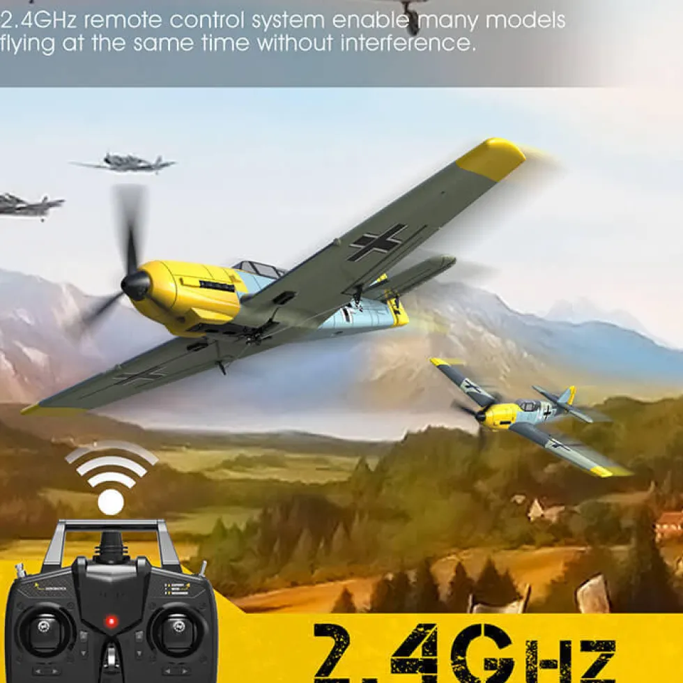 Volantex Messerschmitt BF109 400mm Brushed RTF RC Plane