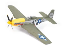 Volantex P-51D Mustang, Green, 4CH, 500MM, Brushless With Gyro, RTF RC Plane