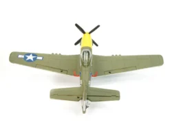 Volantex P-51D Mustang, Green, 4CH, 500MM, Brushless With Gyro, RTF RC Plane