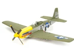 Volantex P-51D Mustang, Green, 4CH, 500MM, Brushless With Gyro, RTF RC Plane