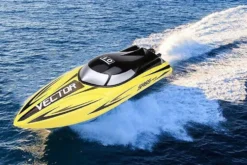 Volantex Racent Vector Brushless Remote Control Boat Yellow