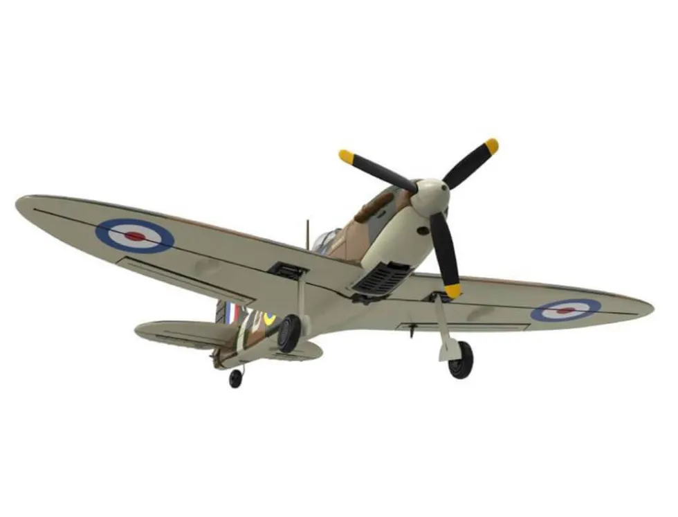 Volantex Spitfire MKII 4CH 500MM Brushless With Gyro RTF RC Plane
