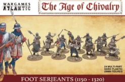 Wargames Atlantic 28mm Age of Chivalry - The Barons' War - Foot Serjeants 1100-1320