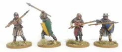 Wargames Atlantic 28mm Age of Chivalry - The Barons' War - Foot Serjeants 1100-1320