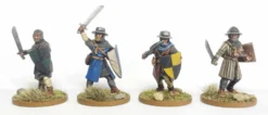 Wargames Atlantic 28mm Age of Chivalry - The Barons' War - Foot Serjeants 1100-1320